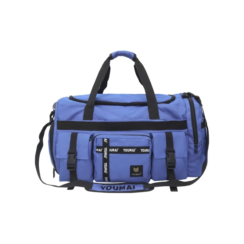 Deli Bear Oxford Gym Bag Large Size Unisex Multicolor-25