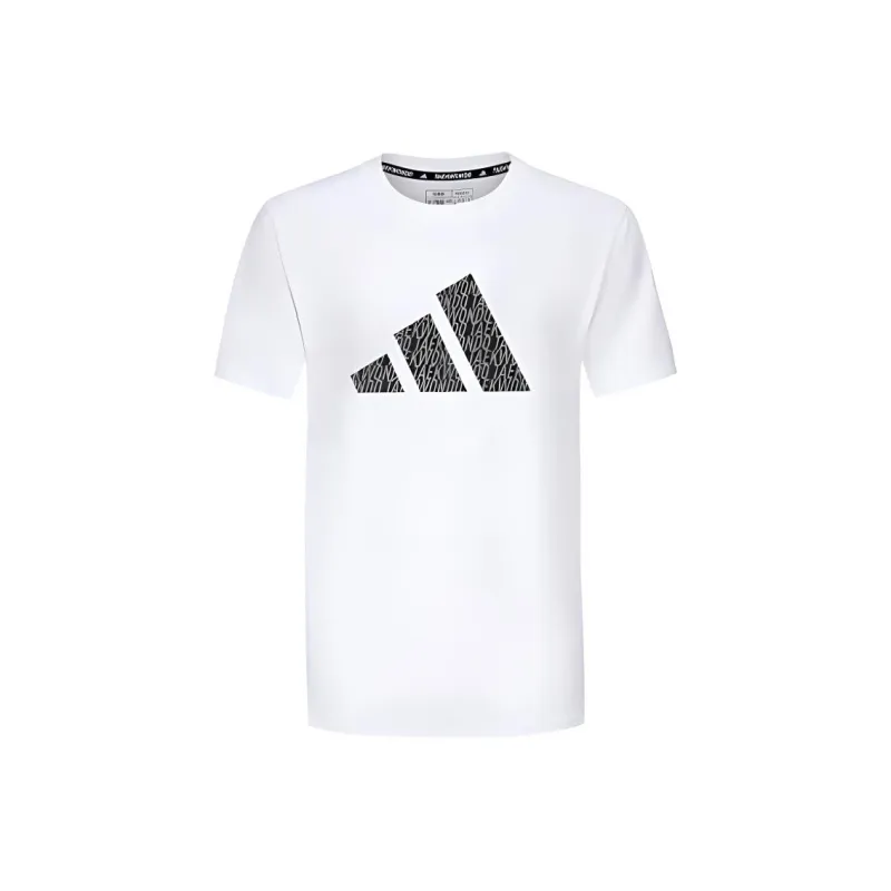 Adidas T Shirt Unisex White Black-0