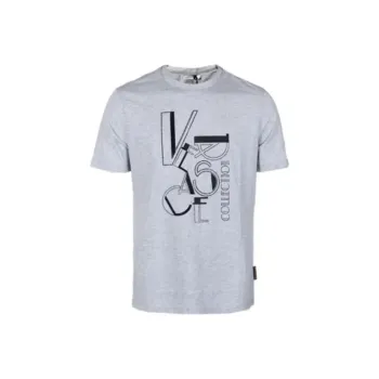 VERSACE T Shirts Men Gray