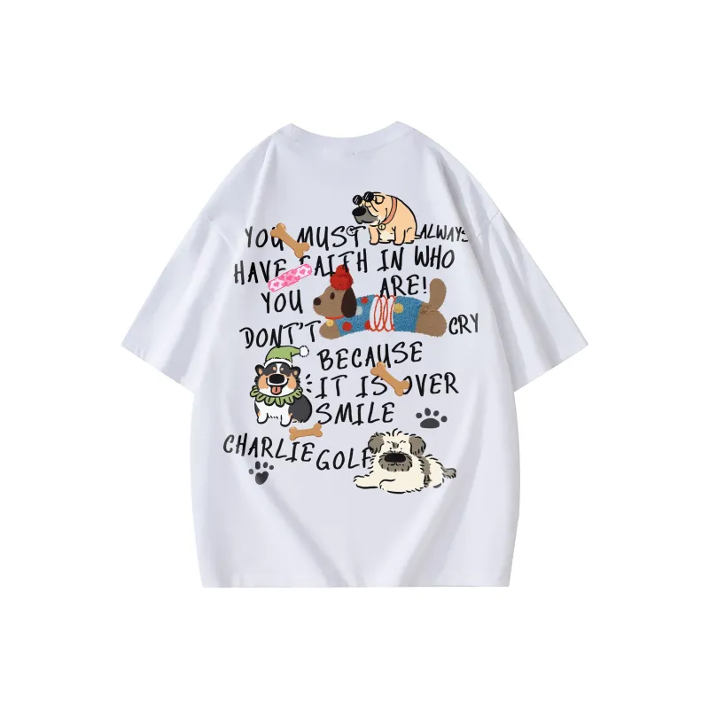 CHARLIE GOLF T Shirts Unisex-3