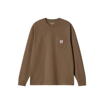 Carhartt WIP Logo Patch Long Sleeved T Shirt