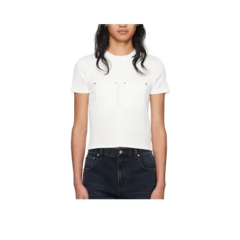 DION LEE T Shirt Men's Ivory White