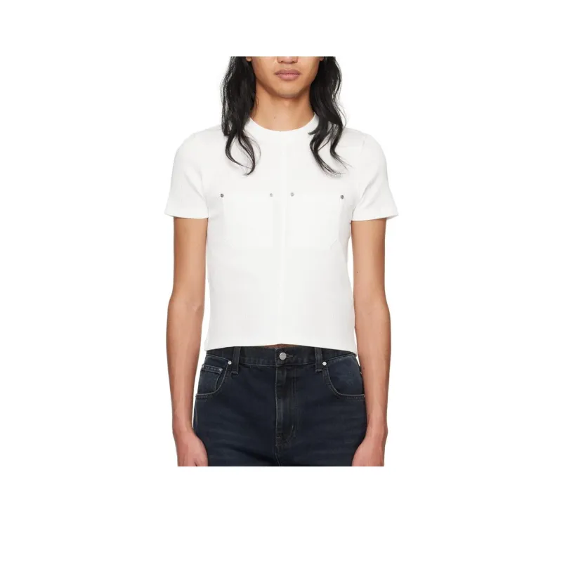 DION LEE T Shirt Men's Ivory White-0