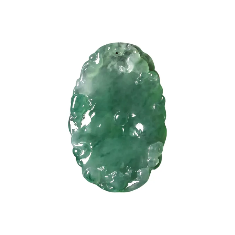YUANLINYU Ice Glutinous Jadeite Pendants Unisex-0