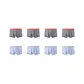8 Pack (Light Blue 4+Dark Gray 4)
