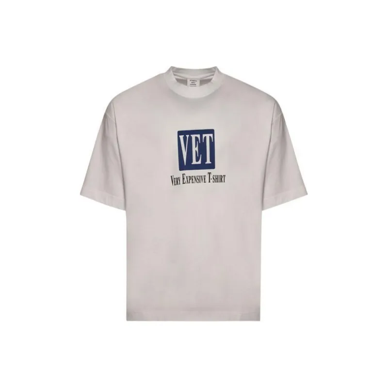 Vetements Vet Cropped Cropped Boxy T Shirt-0