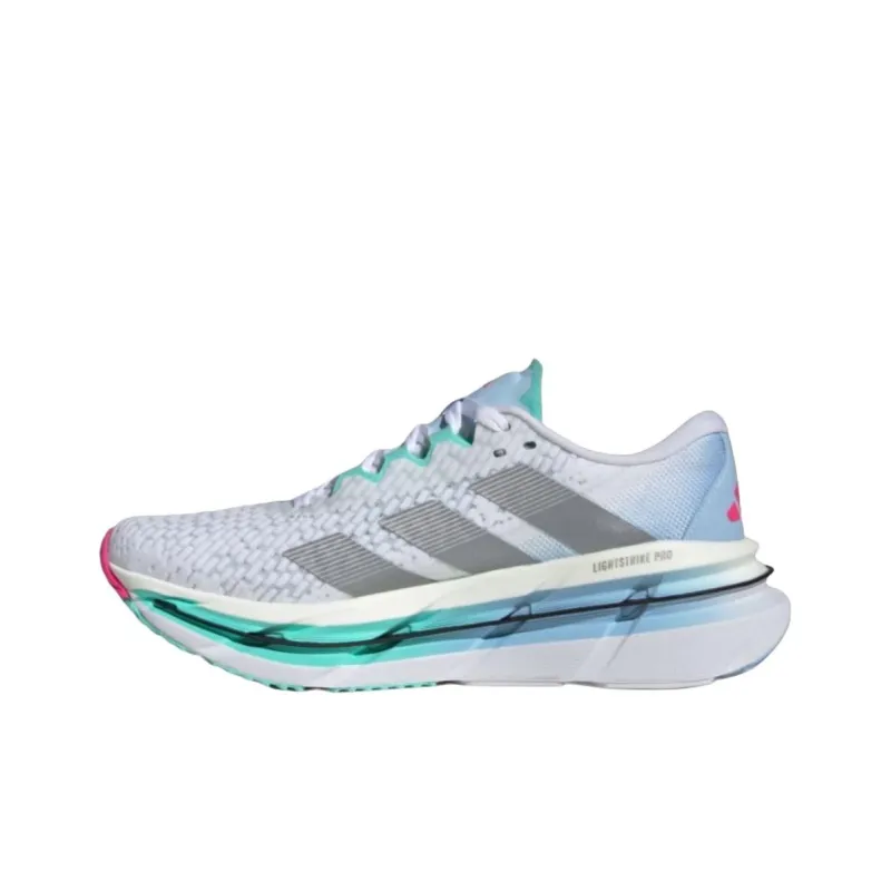 Adidas Adistar Byd Cloud White Silver Metallic Flash Aqua Women's-1