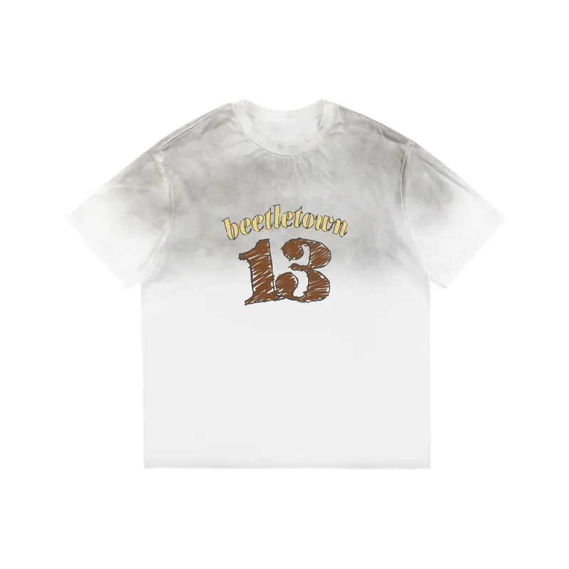 BEETLE TOWN Short Sleeved T Shirts Unisex-2