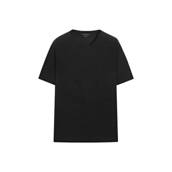Massimo Dutti T Shirt Men's Dark Gray