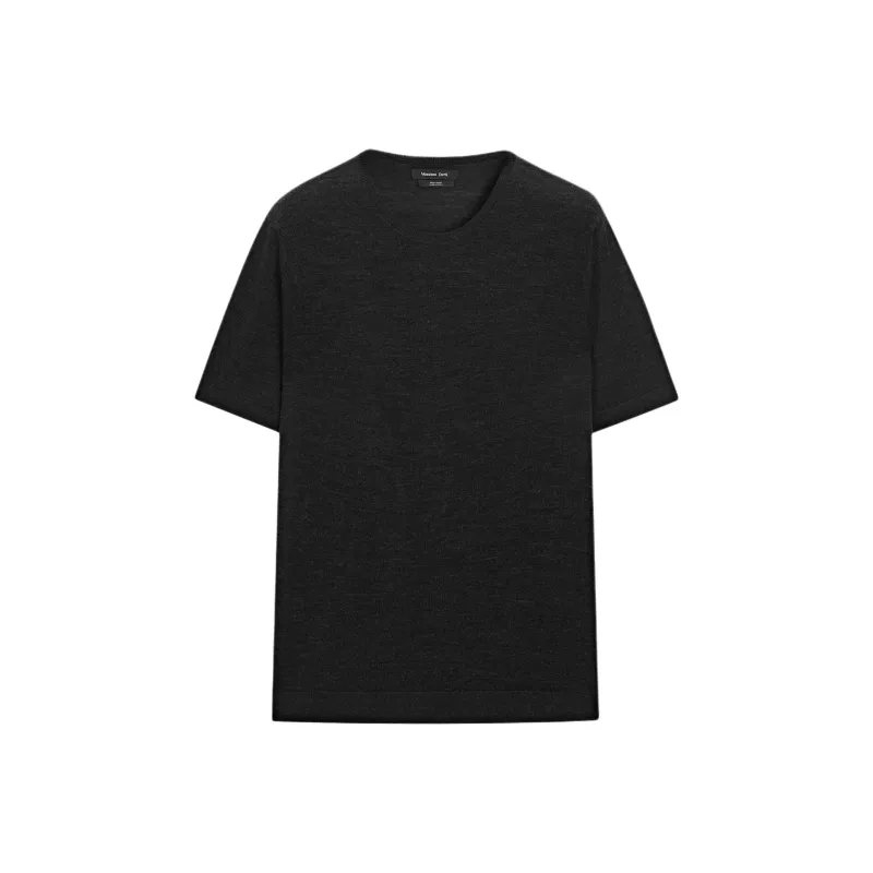 Massimo Dutti T Shirt Men's Dark Gray-0