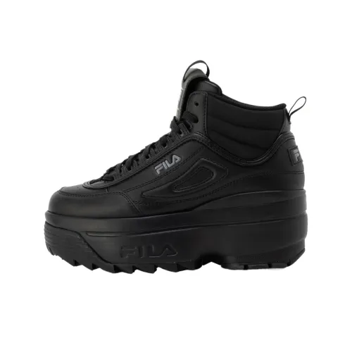 FILA Disruptor 2 High Top Casual Shoes Women's Black