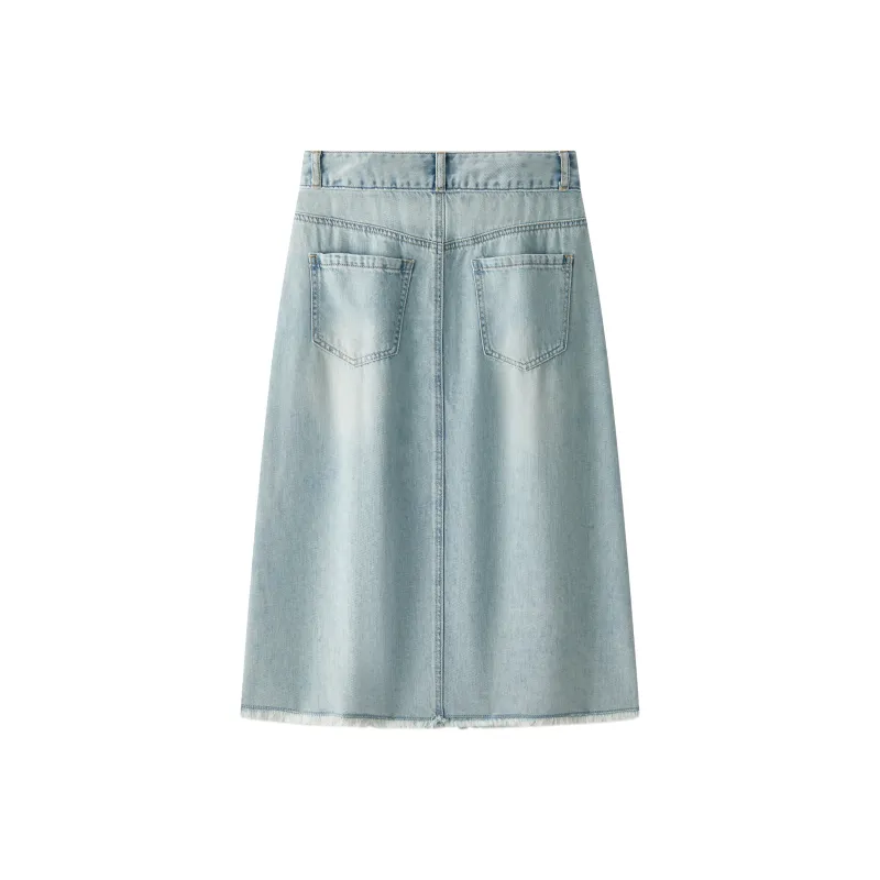 SEM/R Denim Long Skirts Women's-10