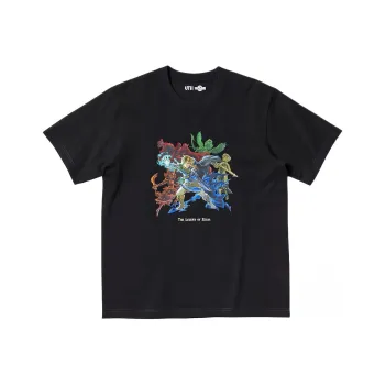 UNIQLO The Legend Of Zelda Co-branded T-Shirts Unisex Black