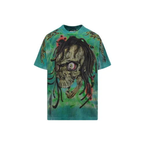 AOC Rasta Skull Tye Dye T Shirt