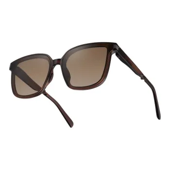 Bananain TR90 Silicone Square Sunglasses Unisex