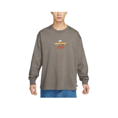 Nike Clothing T Shirts Men Umber