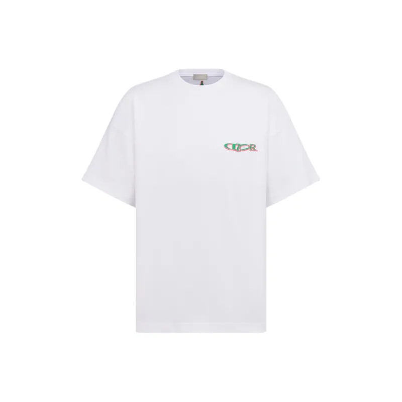DIOR Lewis Hamilton Collaboration Series T Shirt Men's White-0