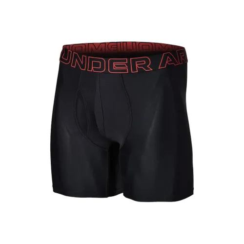 Sorte armour outdoor Sortepants Men's 1 Pack Black Red