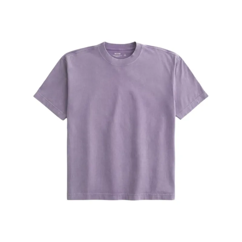 Hollister T Shirts Men Purple-0