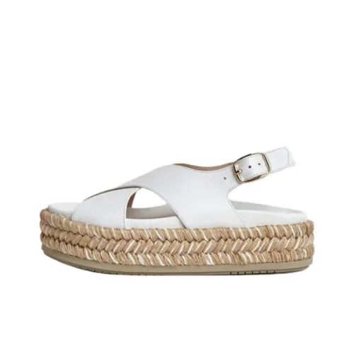 Paloma Barceló Bio One Strap Sandals 3.5cm Women's White