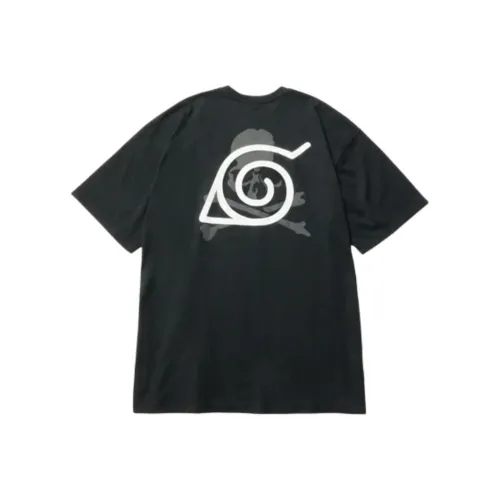 Mastermind JAPAN Naruto Co-branded Model T-Shirts Unisex Black