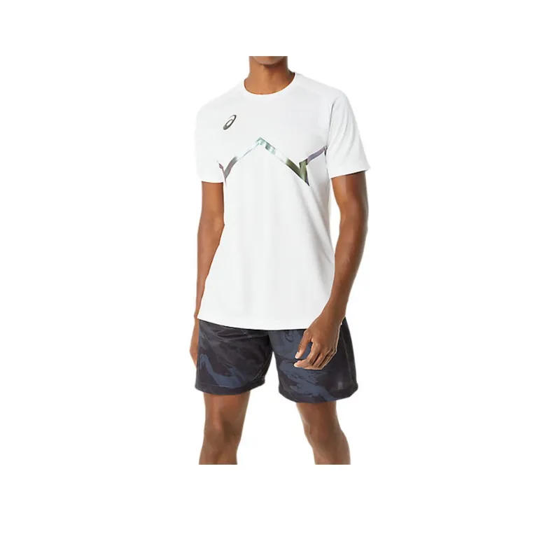 Asics T Shirt Unisex Bright White-0