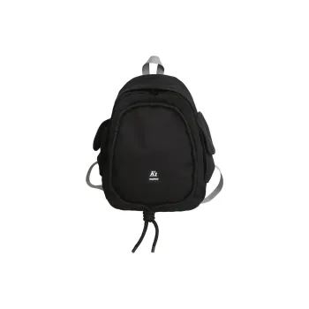 Travel Nylon Backpack Unisex Black/Yellow/Blue