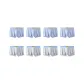 8 Pack (Light Gray 4+Light Blue 4)