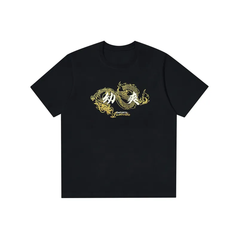 JUST VIBE x ZOOPARTY Short Sleeved T Shirts Unisex-0