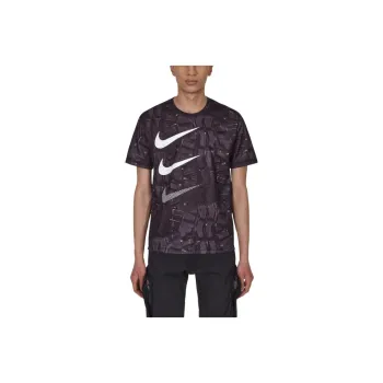 Comme Des Garçons Swoosh print Graphic T shirt