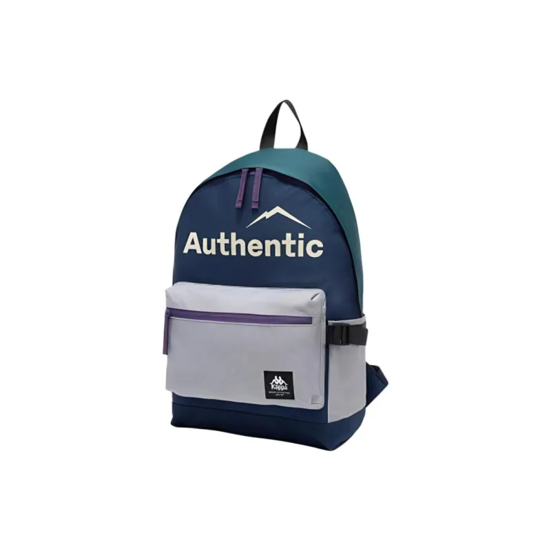 Kappa Fabric Backpack Unisex Blue-1