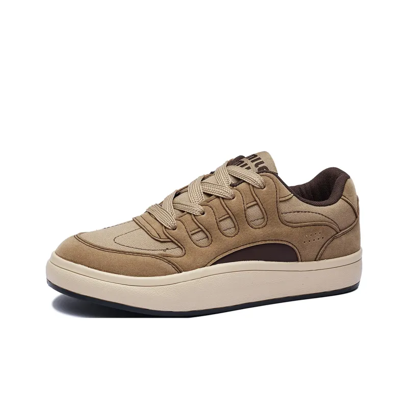 ΛOLUNKΛ Slip Resistant And Breathable Low Top Skateboard Shoes Men's-8