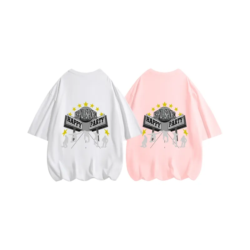 Kepu T Shirt Unisex 2 Pack White+White-5