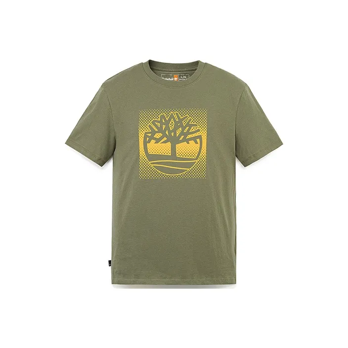 Timberland T Shirts Men Kassel Green-0