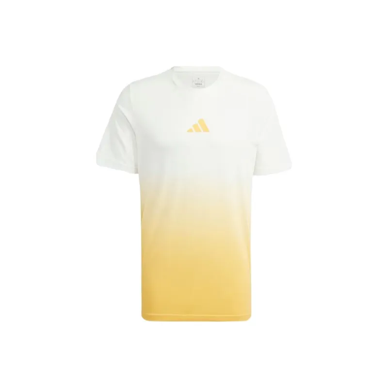 Adidas Aeroready Tennis Court Angle Graphic Tee-0