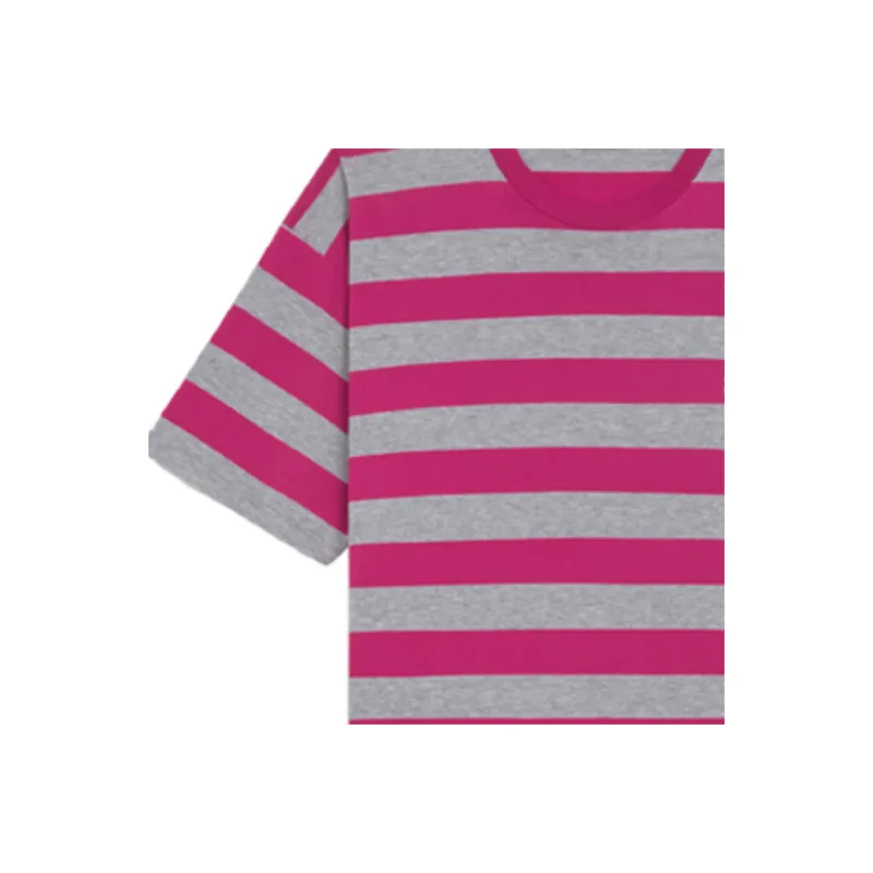 CELINE T-Shirts Men Rose Red-2