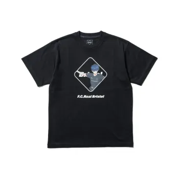 F.C Real Bristol BLUE LOCK Collaboration T-Shirts Unisex Black
