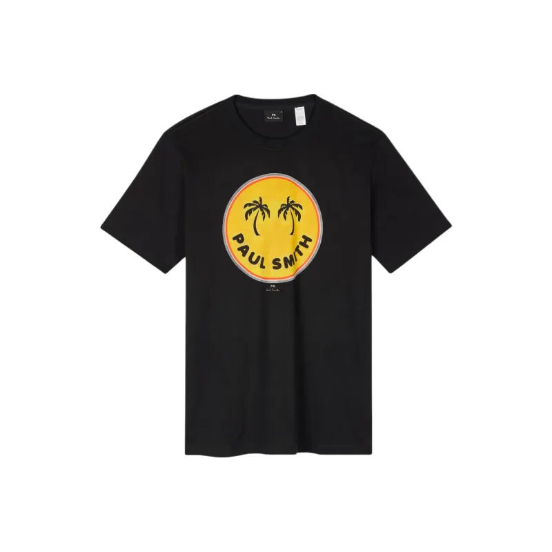 Paul Smith Palm Trees Printed T Shirt-0
