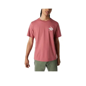 Converse Planet Hoop T-Shirt Men's Light Red Wood Color