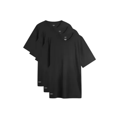 WTAPS FW24 T Shirt Men's 3 Pack Black