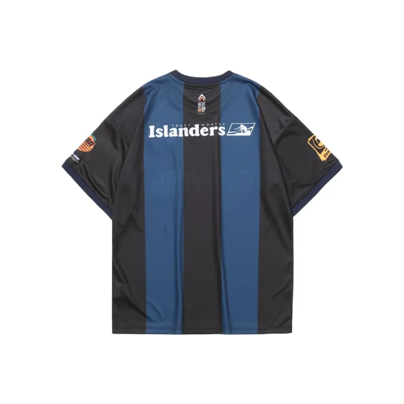 UCAN T Shirts Unisex Blue Black-0