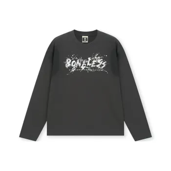 BONELESS T Shirt Unisex Charcoal Gray