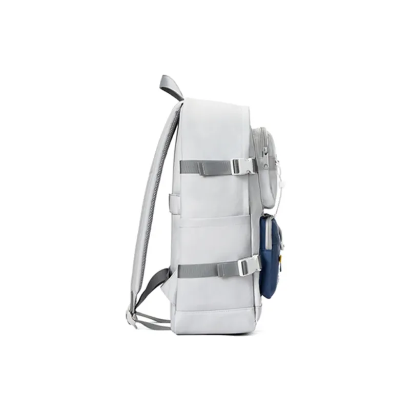 MR.ACE HOMME Fabric High School Student Backpack Casual Commute Large Capacity Laptop Bag Unisex-2