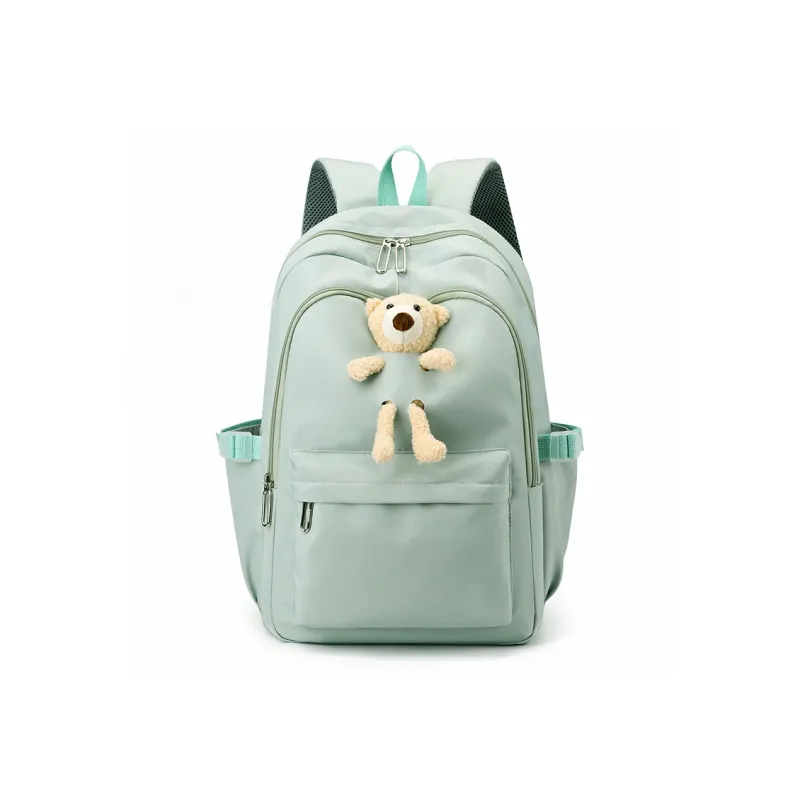 H YXIANG Nylon Backpack Regular Unisex Multicolor-2