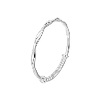 BMK S999 Fine Silver Bangles Women's