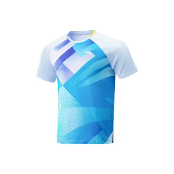 LiNing Raglan Sleeve T-Shirt Unisex Glacier Blue