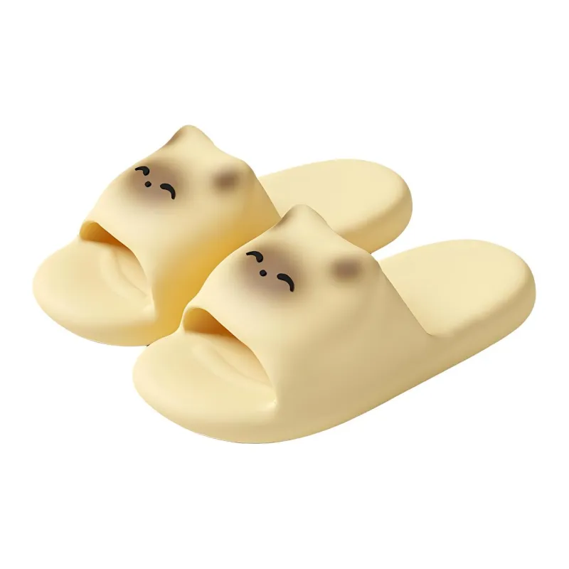 ZHIYILIANGPIN Slippers White/Yellow/Light Coffee/Light Green/Gray-4