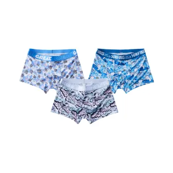 Qiao Ni Tong Underpants Men's 3 Pack