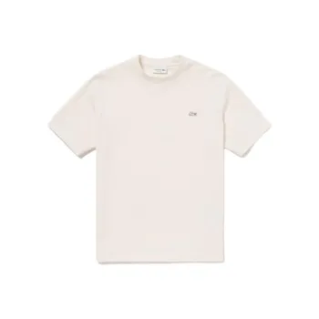 LACOSTE T Shirts Men Beige