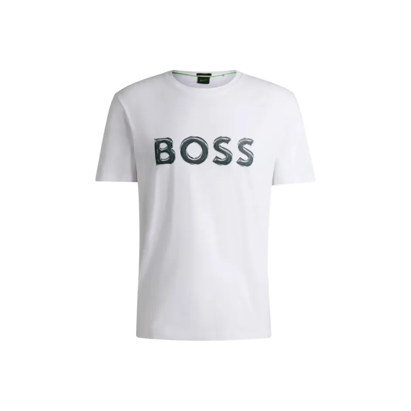 HUGO BOSS Logo print T shirt-0